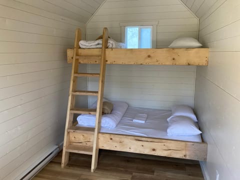 Photo of the whole room, bunk bed