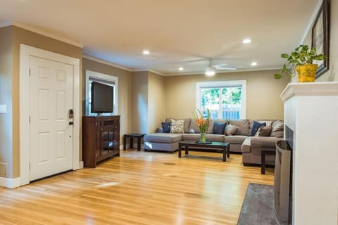 TV and multimedia, Living room, Seating area, fireplace