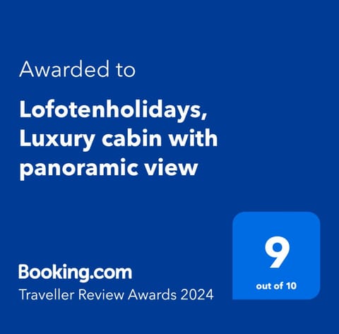 Lofotenholidays, Luxury cabin with panoramic view Villa in Lofoten