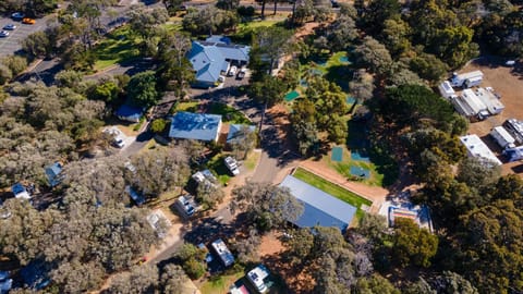 Property building, Natural landscape, Bird's eye view