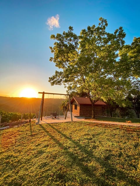 Natural landscape, Garden, Sunset