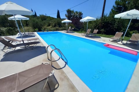 Pool view, Swimming pool, sunbed