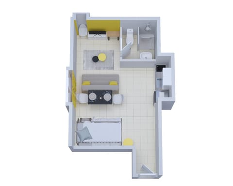 L'appart K-psule - Design, tout confort, centre-ville, 3 pers Apartment in Le Mans