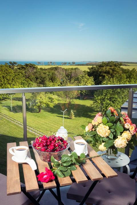 Patio, Balcony/Terrace, Garden view, Sea view