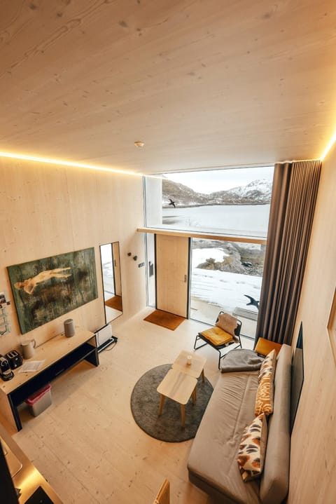 View (from property/room), Living room, Photo of the whole room, Seating area, Mountain view, Sea view