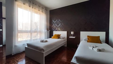 Bed, Photo of the whole room, Bedroom, towels, wardrobe