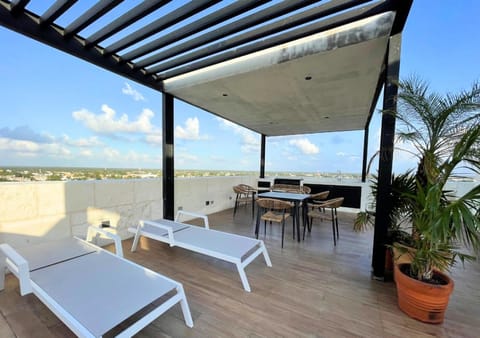 Brand new condo with Rooftop pool Haus in San Miguel de Cozumel
