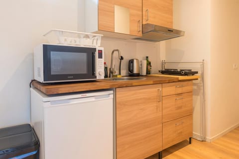 Kitchen or kitchenette, kitchen