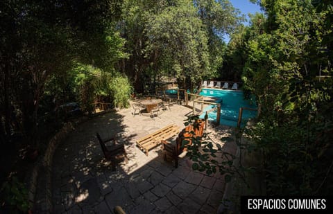 Patio, Pool view