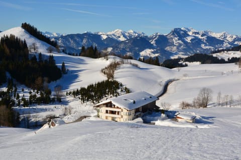 Natural landscape, Winter, Mountain view