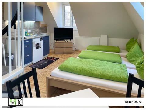 Living room, Seating area, Bedroom
