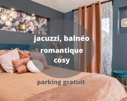 @Romantic Suite & Spa @Jacuzzi @ Parking gratuit @ Apartment in Mulhouse