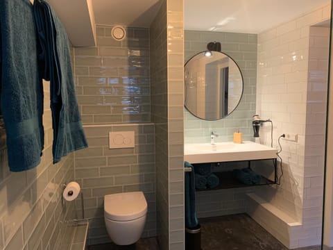 Toilet, Bathroom, towels