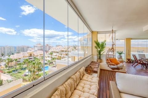 Balcony/Terrace, City view, Sea view