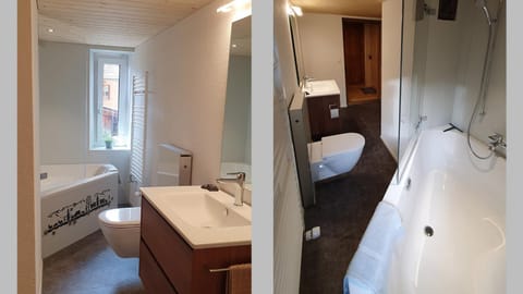 Shower, Toilet, Bath