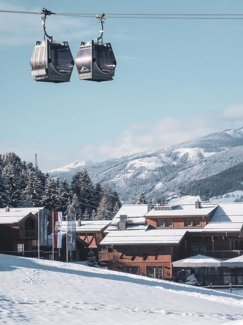 Property building, Winter, Skiing