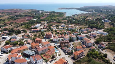 Property building, Natural landscape, Bird's eye view