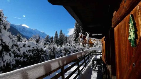 Day, Natural landscape, Winter, View (from property/room), Balcony/Terrace, Mountain view