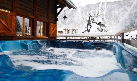 Day, Natural landscape, Winter, Hot Tub