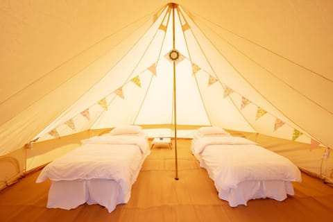 Nine Yards Bell Tents at the TT - Castletown Luxury tent in Isle of Man