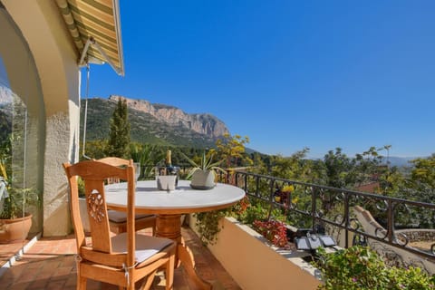 Balcony/Terrace, Mountain view