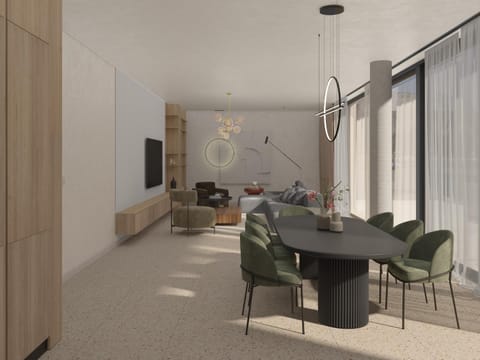 Living room, Dining area