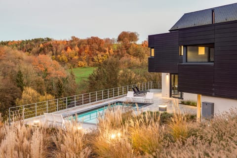 Property building, Pool view, Swimming pool