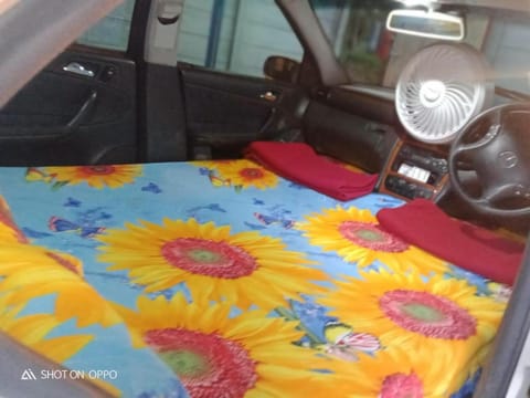Chikku's Mercedes Stay @ Farmers Son Camping Campground/ 
RV Resort in Sakleshpur