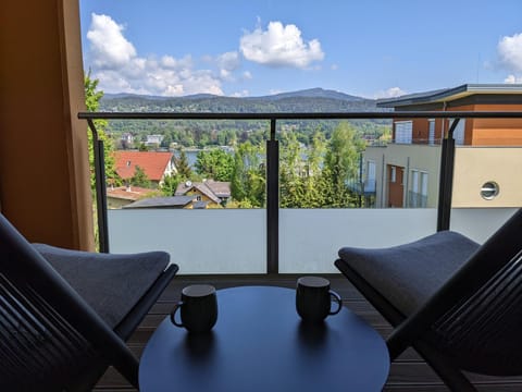 View (from property/room), Balcony/Terrace, Seating area