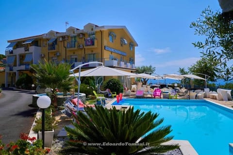 Property building, Pool view, Swimming pool