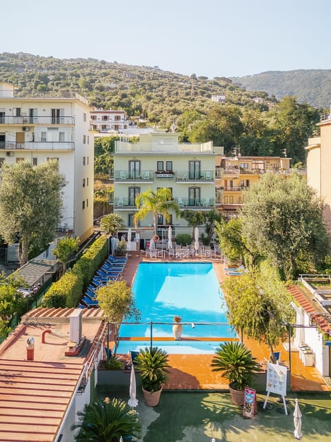 Property building, Pool view