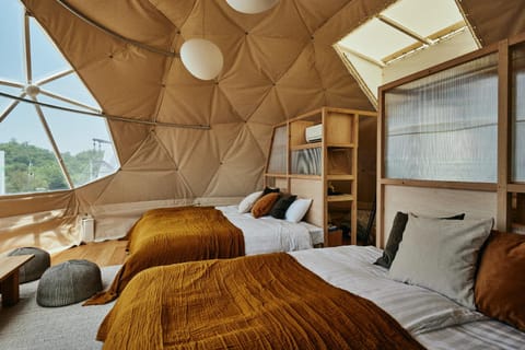 Dot Glamping 赤穂 Luxury tent in Hyogo Prefecture