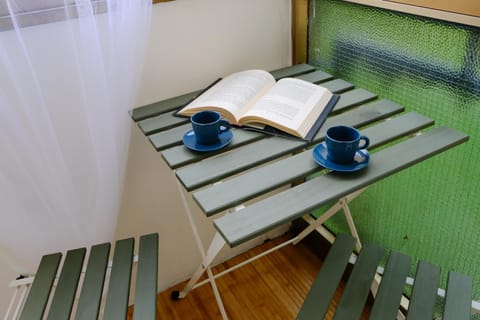 Library, View (from property/room), Balcony/Terrace, Living room, Other, Seating area, Garden view, Quiet street view, Inner courtyard view