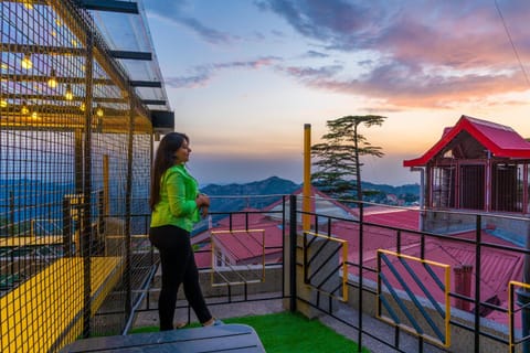 People, View (from property/room), Balcony/Terrace, Mountain view