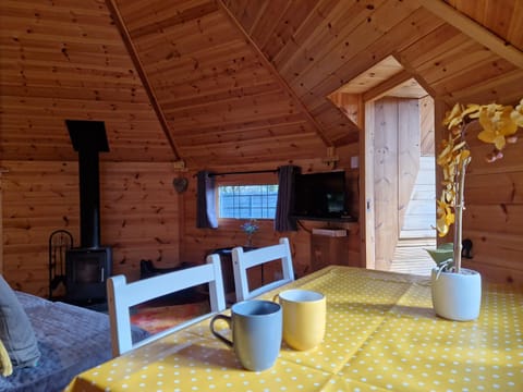 The Hive - Unique log cabin with wood burning stove Apartment in Amroth