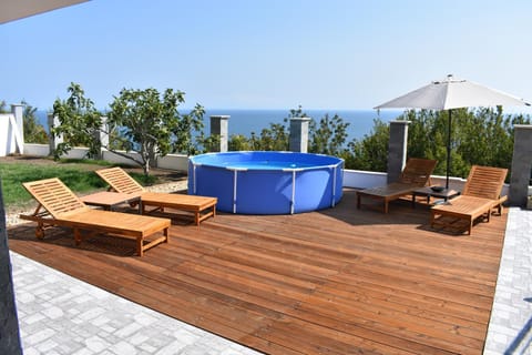 Patio, Sea view, Swimming pool