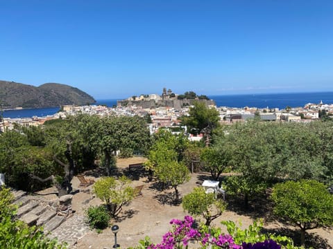 Garden, View (from property/room), City view, Sea view