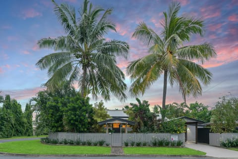 Property building, Sunset