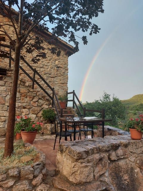 Natural landscape, Dining area, Mountain view