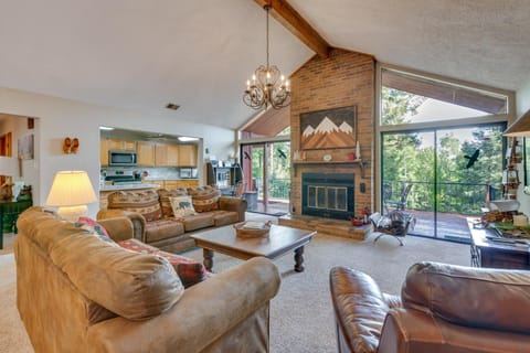 Expansive Angel Fire Home with Indoor Hot Tub! House in Angel Fire