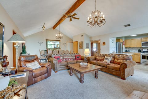 Expansive Angel Fire Home with Indoor Hot Tub! House in Angel Fire