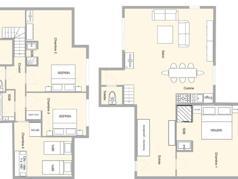 Appartement Villard-sur-Doron, 5 pièces, 10 personnes - FR-1-594-226 Condo in Villard-sur-Doron