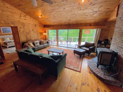 Amazing lakefront home in the White Mountains with game room theater House in Whitefield