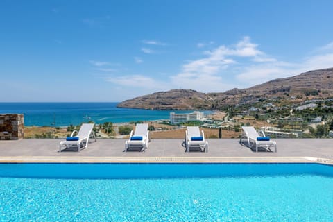 Pool view, Sea view, Swimming pool