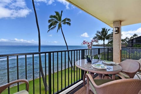 Oceanfront Remodeled-30 Feet to Ocean-Central AC-Highly Sought After House in Maui