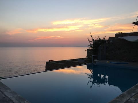 Sea view, Swimming pool, Sunset