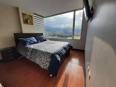 Great view, hasta 6 huéspedes, 3 habitaciones Ponceano Alto Apartment in Quito