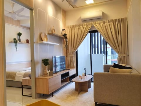 Cozy 2 bedrooms 4 pax Menjalara Near Desa Park City Apartment in Petaling Jaya