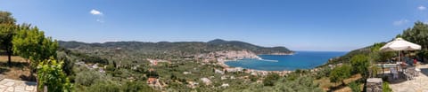 Natural landscape, Mountain view, Sea view