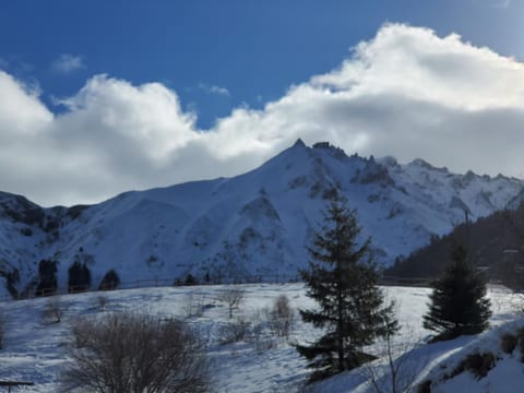 Natural landscape, Winter, Hiking, Mountain view